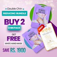 Double chin Reducing Bundle ( Buy 2 Kocostar Hydrogel Chin Pack and get KOCOSTAR White Hand Mask (Free)