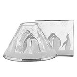 Penguin Crackle Large Shade & Tray