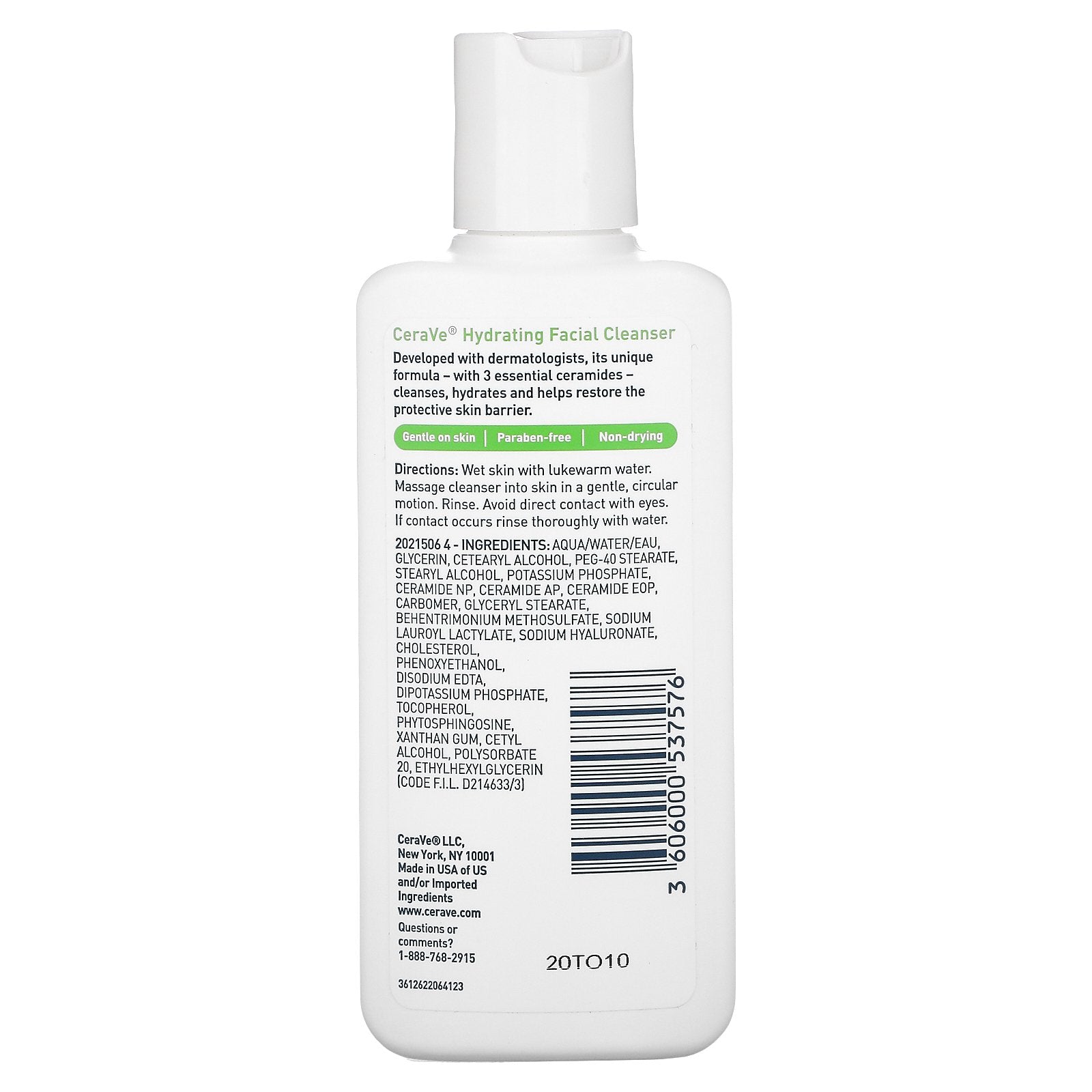 CeraVe Hydrating Facial Cleanser