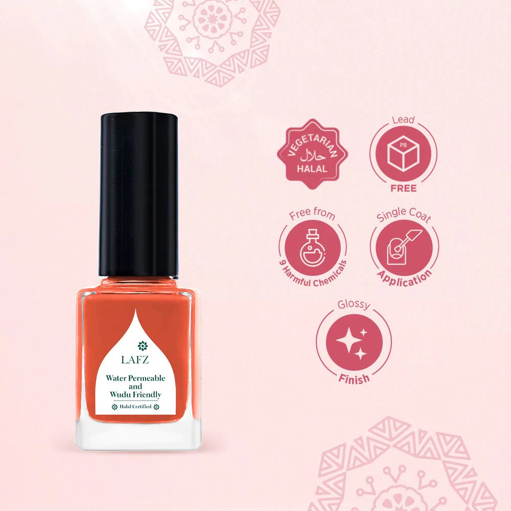 Pretty Nails Bundle 2 - Halal Breathable Nail Polish 521 Burnt Brick - Halal Breathable Nail Polish 520 Tropical Teal - Kocostar Nail Therapy