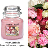 FRESH CUT ROSES ( MEDIUM JAR )