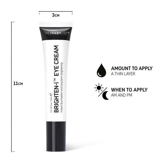 The INKEY List Brighten-I Eye Cream - 15ml
