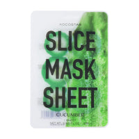 Slice mask bundle 4( buy 1 Kocostar Slice Mask Cucumber and Get Kocostar Slice Mask Watermelon Free)