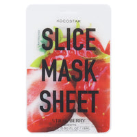 Slice mask bundle ( buy 1 Kocostar Slice Mask Strawberry and Get Kocostar Slice Mask Lemon Free )