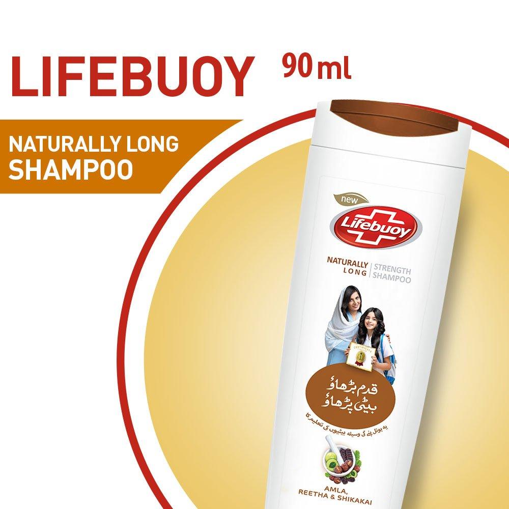 Lifeboy Naturally Long Amla Reetha & Shikakai Strength Shampoo