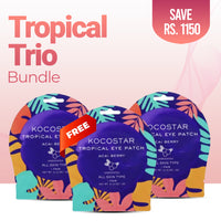 The Tropical Bundle - Buy 2 Get 1 Kocostar Tropical Eye Patch Acai Berry
