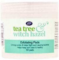 Boots Tea Tree & Witch Hazel Exfoliating Pads