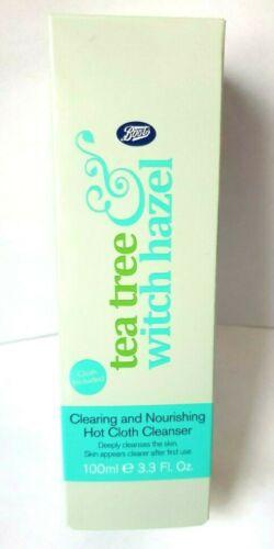 Boots Tea Tree and Witch Hazel Clearing and Nourishing Hot Cloth Cleanser