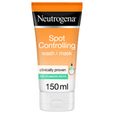 Neutrogena Facial Wash, Visibly Clear, 2-in-1 Wash Mask