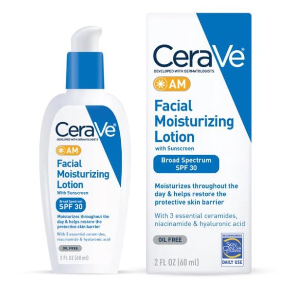 CeraVe AM Facial Moisturizing Lotion with Sunscreen - SPF 30 buy online ...