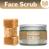 Sugar Scrub Brightens Tired, Dull-looking Skin, Promote Healthy, Smooth & Flawless Skin [Face Scrub]