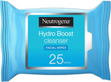 Neutrogena Makeup Remover Wipes Hydro Boost Cleansing Face Pack of 25 wipes