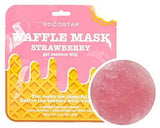 The Waffle Bundle - Kocostar Waffle Mask Strawberry - Kocostar Waffle Mask Blueberry - Kocostar White Hand Mask (Free)
