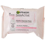 Garnier Micellar Cleansing Wipes for Daily Make-up x 25