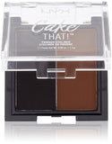 NYX Professional Makeup Cake That! Powder Eyeliner, Black,Brown (CTL01)