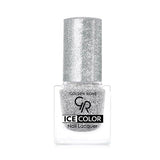 Golden Rose Ice Color Nail Lacquer Glitter