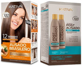 Kativa Pack Brazilian Keratin Straightening + Post Straightening