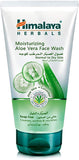 Himalaya Herbals Moisturizing Aloe Vera Face Wash Relief for Dry Skin