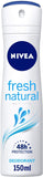 Nivea Fresh Natural Deodorant for Women Ocean Extracts Spray