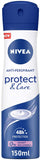 Nivea Protect and Care Antiperspirant For Women No Ethyl Alcohol Spray