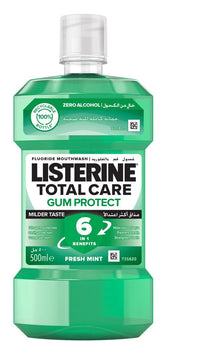 Listerine Teeth & Gum Defense, Milder Taste Soft Mint Mouthwash