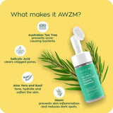 Zayn & Myza Tea Tree & Salicylic Acid Foaming With Built-In Deep Cleansing Brush (For Women)